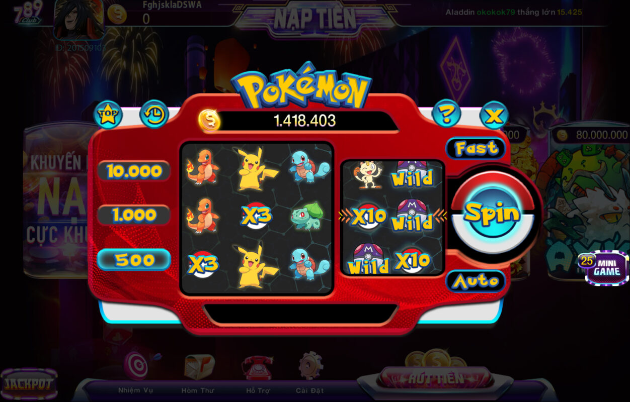 Phổ biến cách cách chơi cho tựa game Pokemon